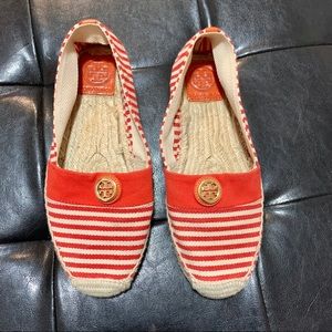 Tory Burch 🌞 🌊 Beacher Striped Espadrilles